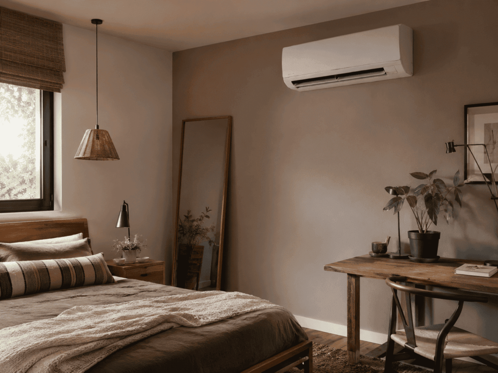 Airco in slaapkamer