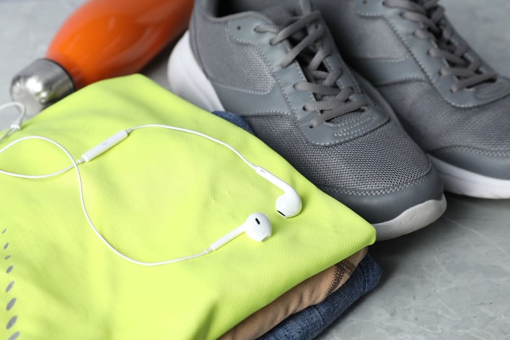 verschillende sportkleren voor een gezonde sport routine